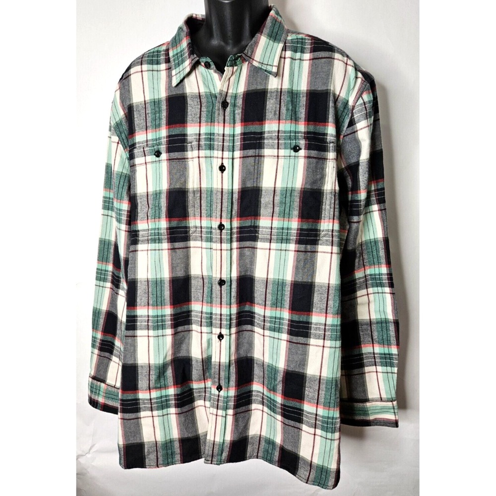 New  Mens North Face Arroyo Lightweight Flannel Plaid Button Down Shirt Size XXL